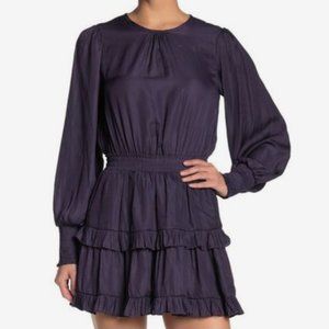 DO+BE Tiered Smocked Cuff Mini Dress